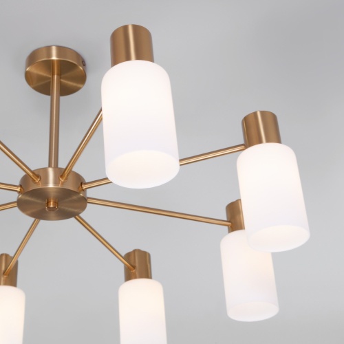 Потолочный светильник Eurosvet 70160/8 латунь Smart