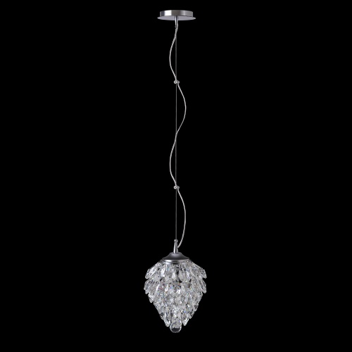 Светильник подвесной Crystal Lux CHARME SP2 CHROME/TRANSPARENT