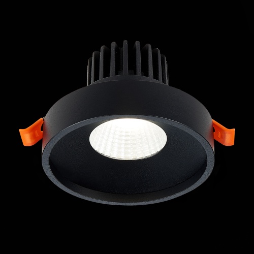 ST751.438.10 Св-к встр. Черный LED 1*10W 3000K 750Lm Ra&gt;90 38° IP20 D100xH75 170-240V Встраиваемые светильники