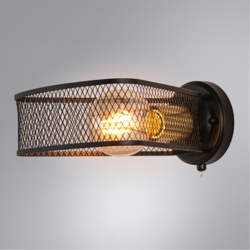 Бра Arte lamp A7044AP-1BK СВЕТИЛЬНИК НАСТЕННЫЙ