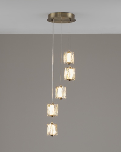 Светильник подвесной светодиодный Moderli V11713-PL Prismique