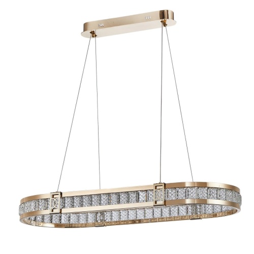 Подвесная люстра Favourite 4206-9P, подвесная люстра, L860xW360xH80/1500, 2xLEDx35W, 7000LM, 3000K, included