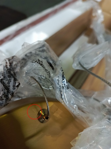 utsenka-SL6225.303.03 Светильник подвесной ST-Luce Латунь/Терракотовый, Белый LED 3*13W 3000K BRICK