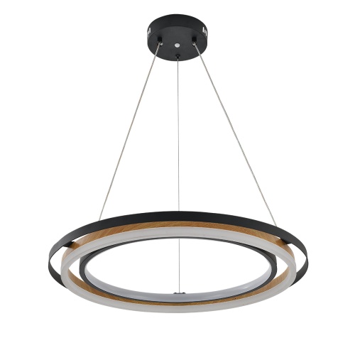 Подвесной светильник Escada 10248/2 LED*82W Black/Wood