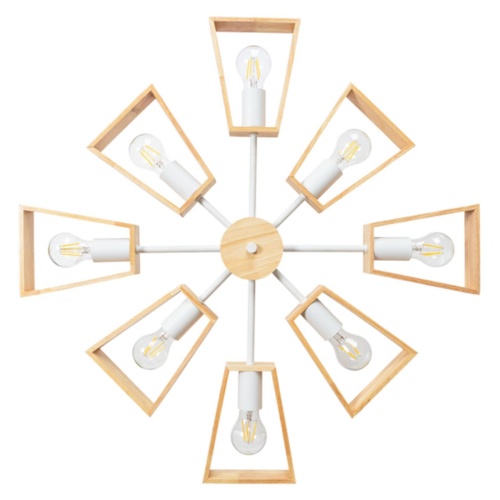 Люстра на штанге Arte lamp A8030PL-8WH СВЕТИЛЬНИК ПОТОЛОЧНЫЙ