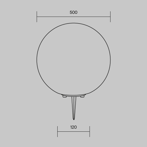 Ландшафтный светильник Outdoor O594FL-01W1