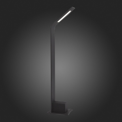 SL094.405.01 Светильник уличный наземный ST-Luce Черный/Черный LED 1*6W 4000K ANSA