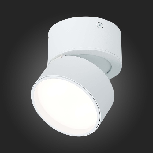 ST651.542.09 Светильник потолочный поворотный Белый LED 1*9W 4000K 720Lm Ra&gt;90 120° IP20 D85xH87 170 Накладные светильники