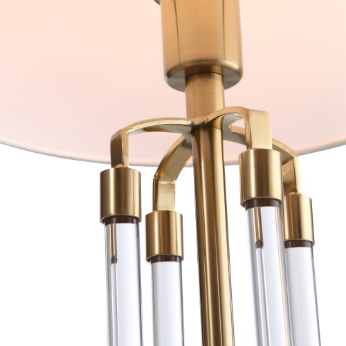 SL1403.304.01 Светильник настольный ST-Luce Латунь/Прозрачный E27*1 40W ОПАЛ