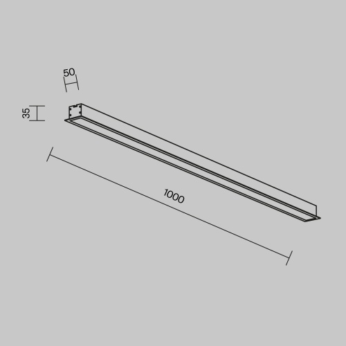 Линейный светильник Technical LL313004