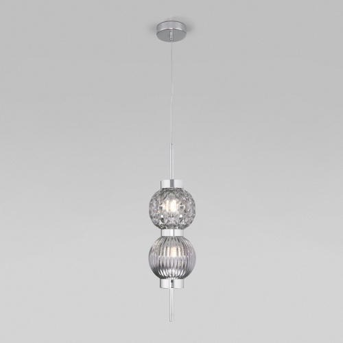 Подвесной светильник Eurosvet 50186/2 хром