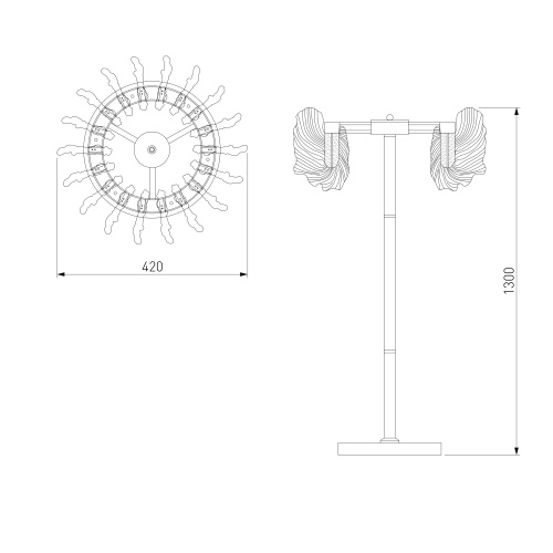  Bogate's 80510/1/ напольный светильник