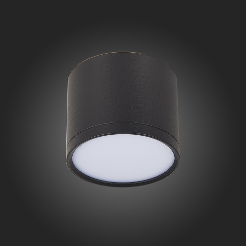 ST113.442.09 Светильник потолочный Черный LED 1*9W 4000K 702Lm Ra&gt;90 120° IP20 D88xH75 170-240V Накладные светильники