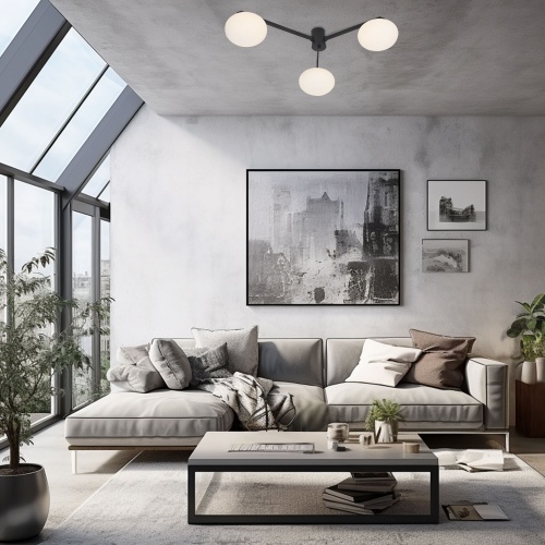 Потолочный светильник Eurosvet 70220/3 черный