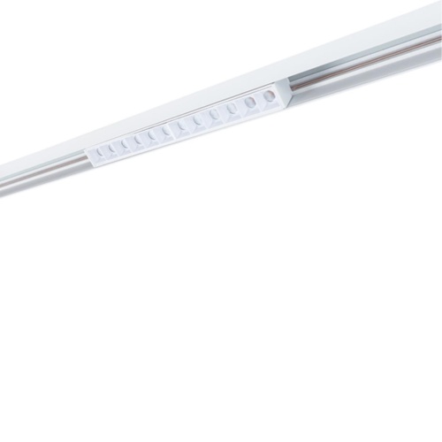 Магнитный трековый светильник Arte lamp A4644PL-1WH СВЕТИЛЬНИК ПОТОЛОЧНЫЙ LINEA 48В 15Вт 1100Лм 3000К 90+ 24°