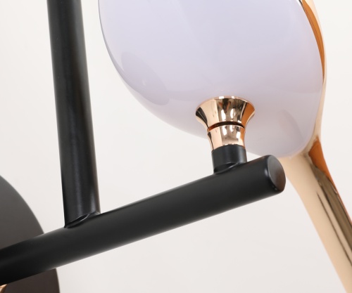 Бра Kink Light Арси черный/золото 08446-2,33