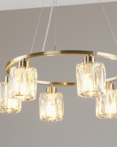 Люстра подвесная Moderli V11684-6P Prismique