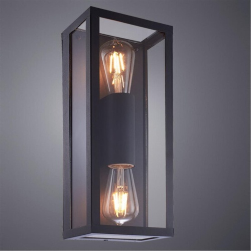 Уличный настенный светильник Arte lamp A4569AL-2BK УЛИЧНЫЙ СВЕТИЛЬНИК