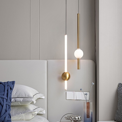 Подвесной светильник WAND VRT B H50 Brass 345104-23
