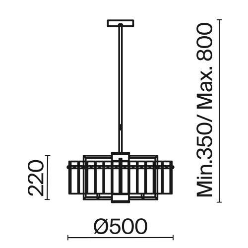 Люстра Freya FR5166PL-06BS
