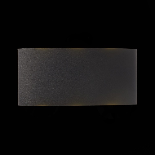SL089.401.06 Светильник уличный настенный ST-Luce Черный кварцевый LED 6*1W 4000K BISELLO