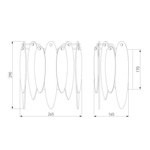 Настенный светильник Bogate's 324/1