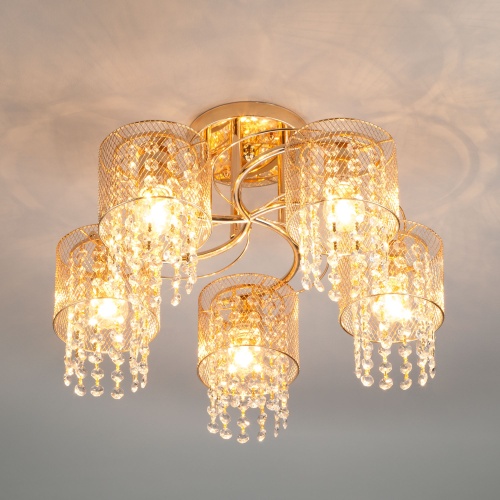 Потолочный светильник золото Eurosvet 30137/5