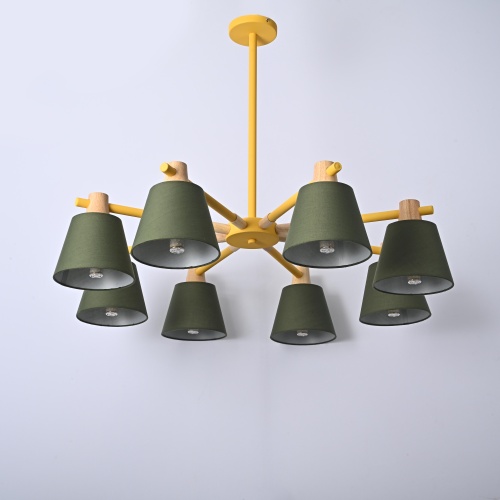 Люстра на штанге NATURA A GREEN 8 177994-26