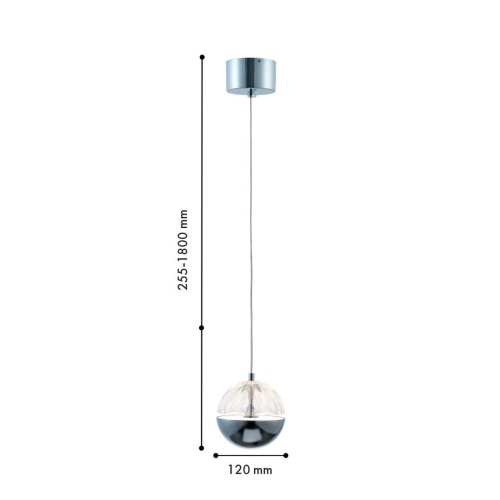 Подвес Favourite 4327-1P, подвес, D120xH255/1800, LEDx5W, 400LM, 4000K, included