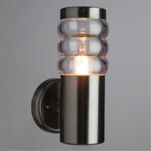 Уличный настенный светильник Arte lamp A8381AL-1SS УЛИЧНЫЙ СВЕТИЛЬНИК