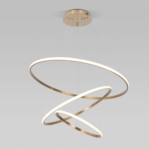 Подвесной светильник Eurosvet 90264/3 латунь