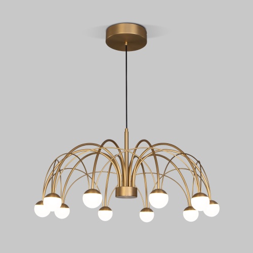 Подвесной светильник Eurosvet 90030/10 LED золото