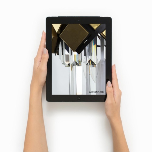 Бра Arte lamp A1039AP-2BK СВЕТИЛЬНИК НАСТЕННЫЙ