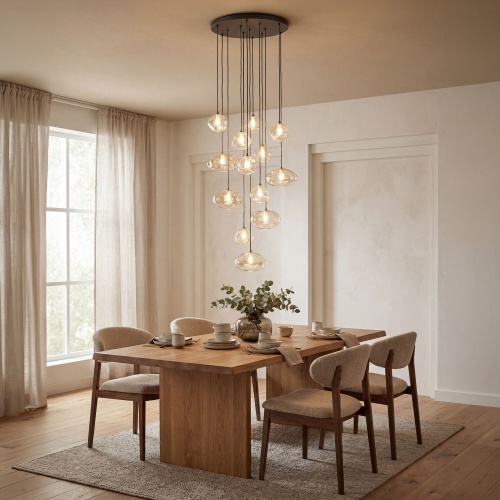 Подвесной светильник TK Lighting 11794 Nebia коричневый