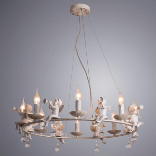 Подвесная люстра Arte lamp A1133SP-8WG СВЕТИЛЬНИК ПОДВЕСНОЙ