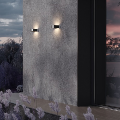 Уличный настенный светильник Outdoor O464WL-L18GF3K