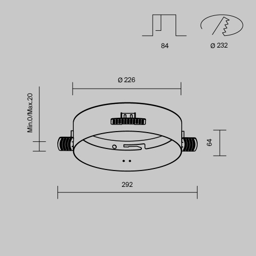 Аксессуары честный знак Technical DLA032-TRS24-W