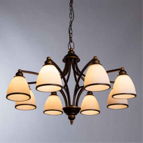 Подвесная люстра Arte lamp A9518LM-8BA СВЕТИЛЬНИК ПОДВЕСНОЙ