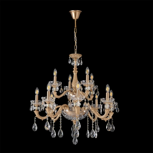 Люстра Crystal Lux ELIZABETH SP8+4 BRASS