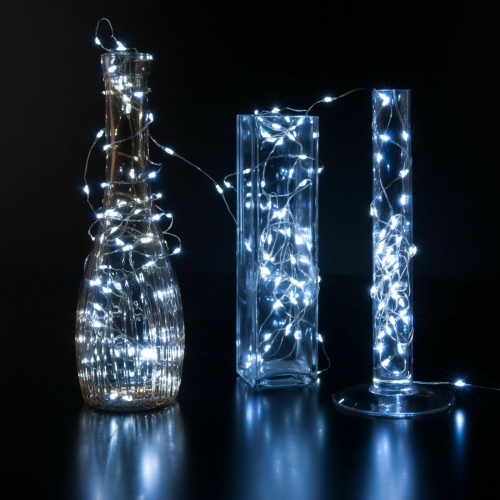 Гирлянда бытовая электрическая нить Eurosvet 400-009 белый