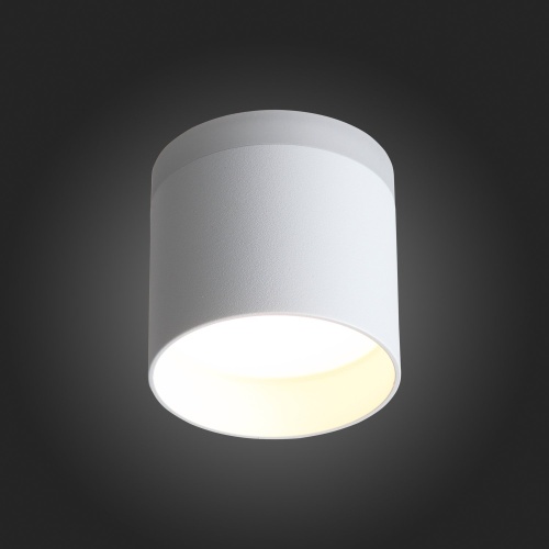 ST102.502.09 Светильник потолочный Белый LED 1*9W 3000K 702Lm Ra&gt;80 120° IP20 D79xH75 170-240V Накладные светильники