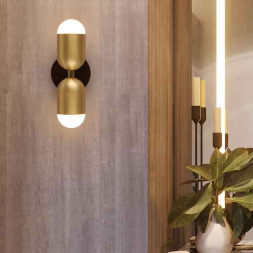 Настенный светильник CHRIS A Brass 209122-23