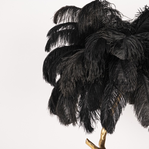 Торшер страусиные перья Feather Lamp A MODERN GRAND TOUR черный 189584-22