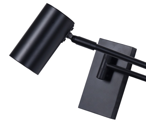 Бра Kink Light Хэлли черный Gu10 1*5W 07657,19