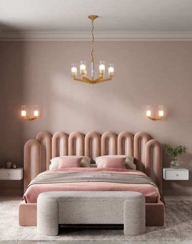 Люстра подвесная Moderli V11074-6P Brass