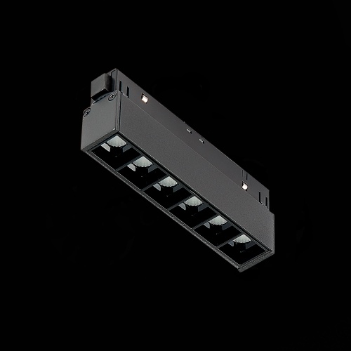 ST361.436.06 Магнитный трековый светильник Черный LED 1*6W 3000K 532Lm Ra&gt;90 36° IP20 L115xW22xH44 4 SKYLINE 48