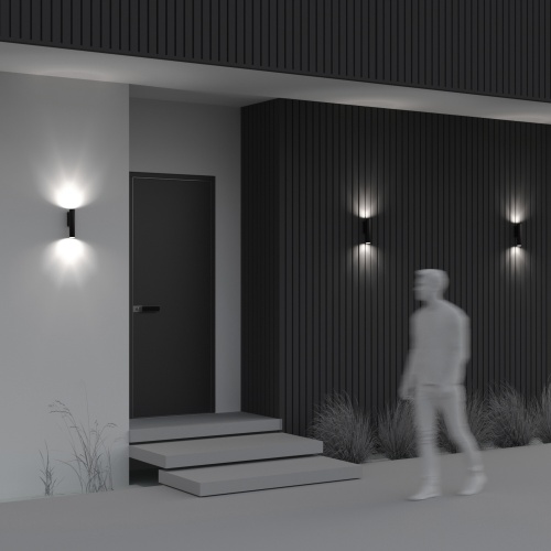 Уличный настенный светильник Outdoor O508WL-L6B3K