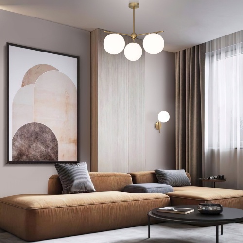  Eurosvet 60147/1/ настенный светильник/  латунь