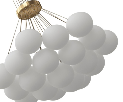 Люстра Kink Light Алди бронза 08475-19,20
