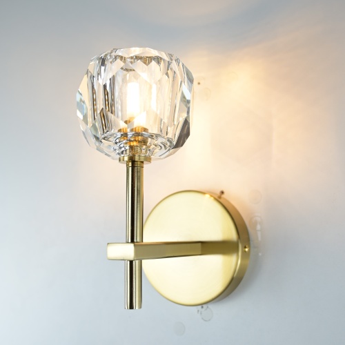 Бра Boule De Cristal Single Sconce Brass от Imperiumloft 73511-22